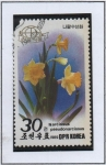 Sellos de Asia - Corea del norte -  Flores : Narcisos