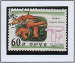 Stamps North Korea -  Hongos: Volemus Lactarius