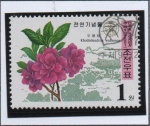 Stamps North Korea -  Plantas Protegidas: Rhododendron Yedoense