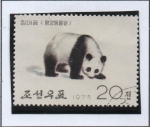 Stamps North Korea -  Pyongyang Zoo: Panda Gigante