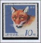 Stamps North Korea -  Pyongyang Zoo: Zorro