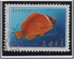 Stamps North Korea -  Peces Tropicales: Frenatus Amphiprion