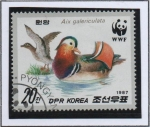 Stamps North Korea -  Patos Mandarín: