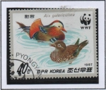 Stamps North Korea -  Patos Mandarín: