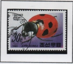 Stamps North Korea -  Insectos: Insecto d' l' señora