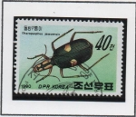 Stamps North Korea -  Insectos: Insecto d' l' señora