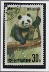 Sellos de Asia - Corea del norte -  Oso Panda