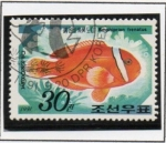 Sellos de Asia - Corea del norte -  Peces: Anem