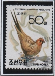 Stamps North Korea -  Aves: Faisán Urogallo d' Pallas