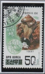 Stamps North Korea -  Caracoles