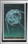 Stamps North Korea -  Sputnik I