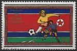 Stamps North Korea -  Año internacional d' niño: niños jugando al futbol