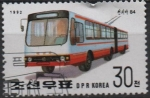 Sellos de Asia - Corea del norte -  Transportes:Trolley Bus, Chollima 84