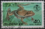 Stamps North Korea -  Ranas y Sapos: Rana Moor