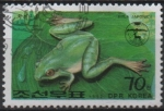 Sellos de Asia - Corea del norte -  Ranas y Sapos: Sapo d' arbol Japones