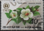 Stamps North Korea -  Dia mundial d' medio Ambiente: Stewartia Koreana