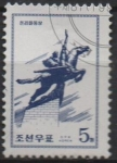 Stamps North Korea -  Estatua Chollima