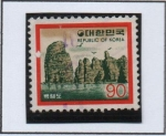 Stamps South Korea -  Paikryung Isla