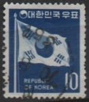 Sellos de Asia - Corea del sur -  Bandera