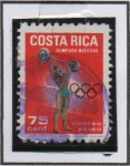 Stamps Costa Rica -  Pesas