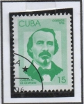 Stamps Cuba -  Patriotas: Carlos M. d' Céspedes