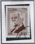 Stamps Cuba -  Patriotas: Maximo Gomez