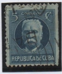 Stamps Cuba -  Calixto García