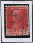 Stamps Cuba -  Francisco Carrera