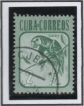 Stamps Cuba -  Fauna: Periquito