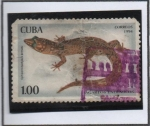 Sellos de America - Cuba -  Lagarto endemicos