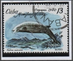 Stamps Cuba -  Peces. Bufeo