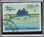 Stamps Cuba -  Peces: Aguja d' Abanico