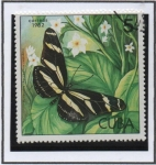 Stamps Cuba -  Mariposas: Heliconius