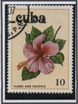 Sellos de America - Cuba -  Flores d' mar Pacifico