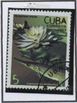 Sellos de America - Cuba -  Flora y Fauna: Nymphaea ampla