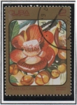 Stamps Cuba -  Flores d' Caribe: Couropita guianensis