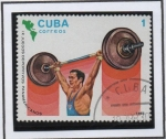 Stamps Cuba -  9º Juegos Panamericanos Caracas: Pesas