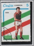 Stamps Cuba -  Copa d' Mundo d' Futbol Italia'90