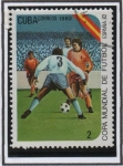 Stamps Cuba -  Championships España'82: 