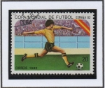 Stamps Cuba -  Championships España'82: 