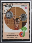 Stamps Cuba -  Juegos Centroamericanos y Caribeños: Pesas