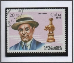 Stamps Cuba -  Ajedrez José Raúl Capa Blanca