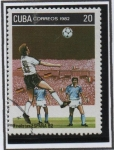 Stamps Cuba -  Championships España'82: