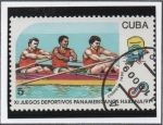 Stamps Cuba -  Juegos Panamericanos d' La Habana: Remos