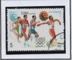 Stamps Cuba -  Juegos Olimpicos d' Barcelona: Oro