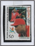 Sellos de America - Cuba -  Beisbol: O. Linares