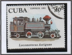 Sellos de America - Cuba -  Locomotoras Antiguas: 2-4-2