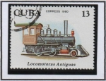 Sellos de America - Cuba -  Locomotoras Antiguas: 2-4-0