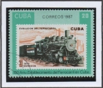 Sellos de America - Cuba -  150 Aniv. d' Ferrocarril en Cuba