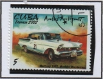 Stamps Cuba -  Coches Antiguos: Mercury Monterrey 1957